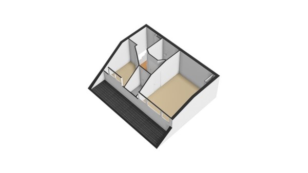 Floorplan - Vliesridderstraat 9B02, 3039 ZW Rotterdam